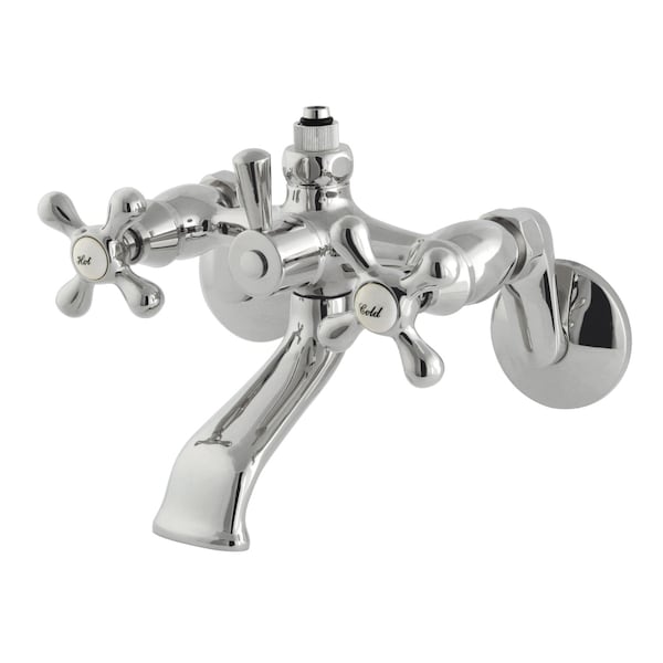 Tub Faucet Body, Polished Chrome, Wall